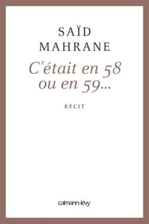 C'était en 58 ou 59...