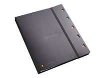 Cahier - 22.5 x 29.7 cm - Exabook - Rhodia - 160 pages lignées - Noir