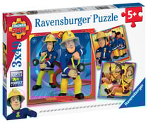 Puzzle Notre héros Sam le pompier - 3x49 pièces