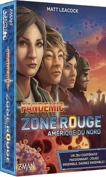 Pandemic Zone Rouge - Amérique du Nord