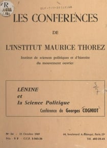 Lénine et la science politique