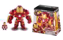 2 figurines Iron Man - Marvel - Métal - 15 cm et 5 cm