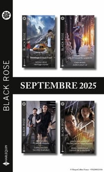 Pack mensuel Black Rose - 10 romans (Septembre 2025)