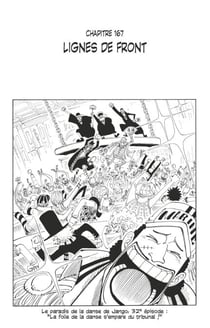 One Piece édition originale - Chapitre 167 - Lignes de front