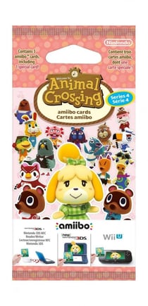 Animal Crossing : Happy Home Designer - 3 Cards Pack Vol.4