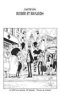 One Piece édition originale - Chapitre 506 - Roger & Rayleigh