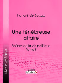 Une ténébreuse affaire - Scènes de la vie politique - Tome I