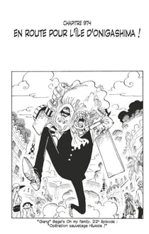 One Piece édition originale - Chapitre 974 - En route pour l'île d'Onigashima !