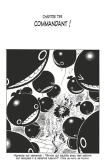 One Piece édition originale - Chapitre 739 - Commandant !