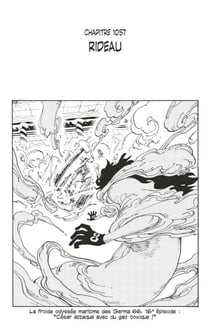 One Piece édition originale - Chapitre 1057 - Rideau