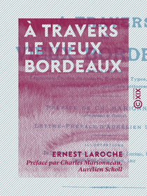 À travers le vieux Bordeaux - Récits inédits, légendes, études de mœurs, portraits, types, monuments, reconstitution des quartiers pittoresques