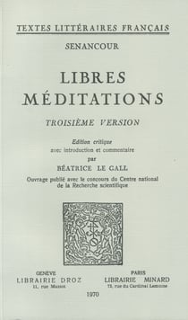 Libres méditations - Troisième version