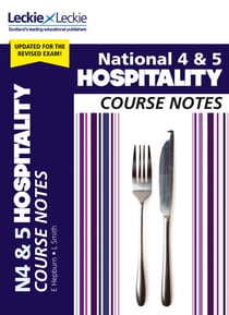National 4/5 Hospitality Course Notes for New 2019 Exams ebook - Course licence