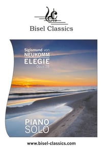 Elegie sur la mort de S.A.S. Madame La Duchesse de Courlande, Opus 27 - Piano Solo