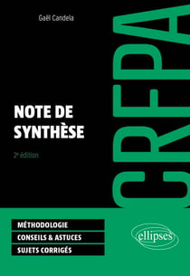 Note de synthèse - CRFPA 2024