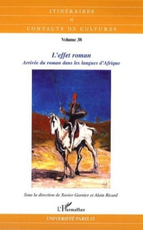 L'effet roman - Arrivée du roman dans les langues d'Afrique