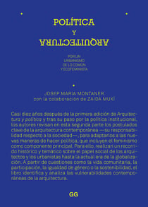 Política y arquitectura - Por un urbanismo de lo común y ecofeminista