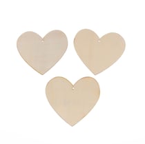 3 CŒUR PLYWOOD 9CM