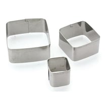 3 EMPORTE PIECES METAL CARRES 3 EMPORTE PIECES METAL CARRES