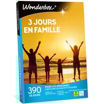Coffret cadeau - Weekend 3 jours en famille