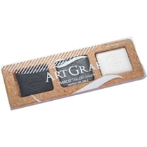 Assortiment 3 pavés aquarellables noir, gris, blanc - Viarco