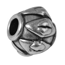 3 Perles Metal 10Mm
