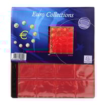 3 recharges pour album numismatique - case 40mm