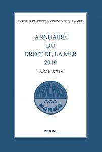 Annuaire du droit de la mer n° 24. 2019 (édition 2019)