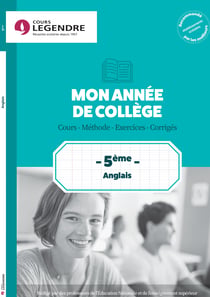 Cours Legendre : mon année d'anglais - 5e - cours, méthode, exercices corrigés (édition 2021)