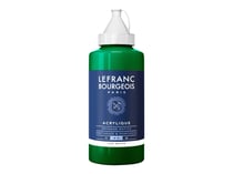 Tube 750 ml de peinture acrylique Lefranc Bourgeois - Vert moyen n°561 - Fine