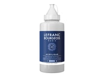 Tube 750 ml de peinture acrylique Lefranc Bourgeois - Blanc de titane n°008 - Fine