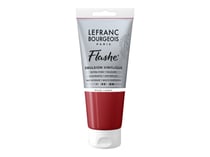 Peinture Flashe vinylique - Rouge carmin - 80 ml - Lefranc Bourgeois