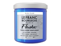 Peinture Flashe vinylique - Bleu fluo - N°083 - 125 ml