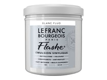 Peinture Flashe vinylique - Blanc fluo - N°818 - 125 ml