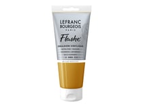 Peinture Flashe vinylique - Or clair iridescent - 80 ml - Lefranc Bourgeois