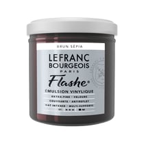 Peinture Flashe vinylique - Brun Sépia - N°107 - 125 ml