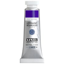 Tube de 14 ml de gouache Lefranc Bourgeois - Linel - Extra-fine - Violet Outremer - Nuance 057