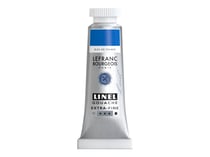 Tube de 14 ml de gouache Lefranc Bourgeois - Linel - Extra-fine - Bleu de France - Nuance 076