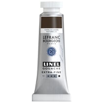 Tube de 14 ml de gouache Lefranc Bourgeois - Linel - Extra-fine - Terre d'ombre naturelle - Nuance 478