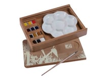 Lot de 12 1/2 godets - Peinture aquarelle Lefranc Bourgeois Aquarelle watercolour - Couleurs assorties - Fine - Opaque