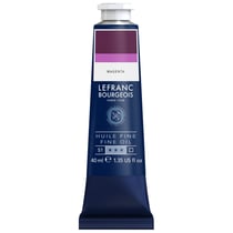 Tube 40 ml de peinture à l'huile Lefranc Bourgeois - Magenta - Fine