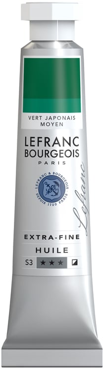 Peinture à l'huile extrafine - 20ml - vert japonais moyen