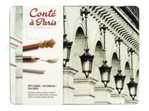 Boîte métal 6 crayons esquisse - Conté à Paris