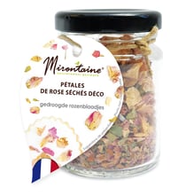 Pétales de roses séchés comestibles - 4,5 g