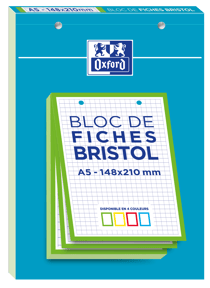 Bloc-notes - 10.5 x 14.8 cm - Rhodia - 160 pages petits carreaux - Blanc -  Copies - Feuilles