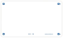 80 flashcards - 7,5 x 12,5 cm - Flash 2.0 Oxford - Uni blanc - 