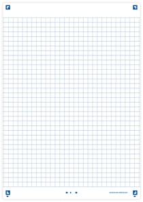 50 fiches de révision - 14,8 x 21 cm - Révision 2.0 Oxford - Petits carreaux - 