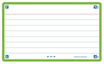 Fiches Bristol Flash cards - 75 x 125mm- 32 fiches