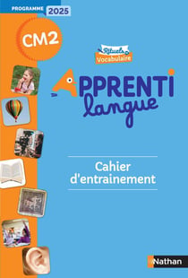 Apprentilangue : rituels de vocabulaire : CM2 : cahier d'entrainement (édition 2021)