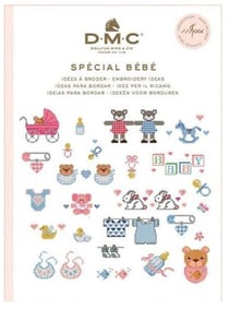Motifs pour les bébés au point de croix - Mini-livret DMC